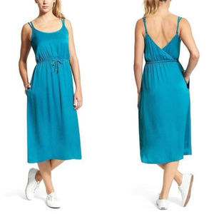 Athleta Easy Breezy Teal Dress. Size Medium.